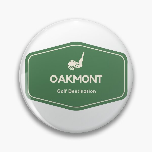 Item preview, Oakmont in Allegheny County in the U.S. state of Pennsylvania - Golf Old Course Travel Destination Logo designed and sold by Vintage-TM.