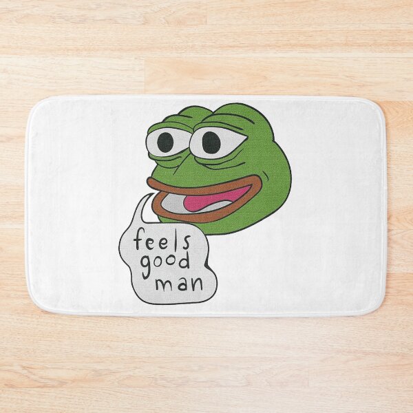 Item preview, Feels Good Man peepoFrog  designed and sold by LungosDesigns.