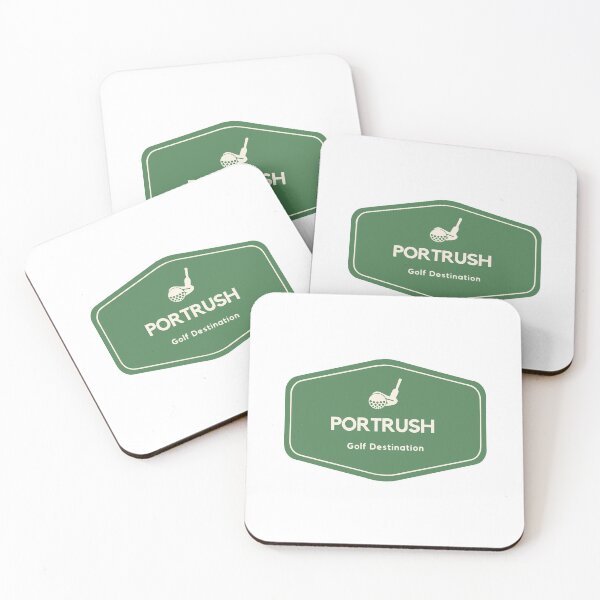Item preview, Portrush in Northern Ireland, Europe - Golf Old Course Travel Destination Logo designed and sold by Vintage-TM.
