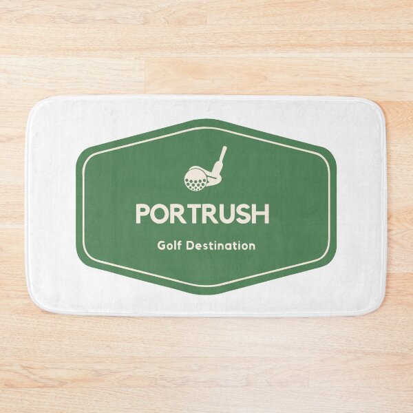 Item preview, Portrush in Northern Ireland, Europe - Golf Old Course Travel Destination Logo designed and sold by Vintage-TM.