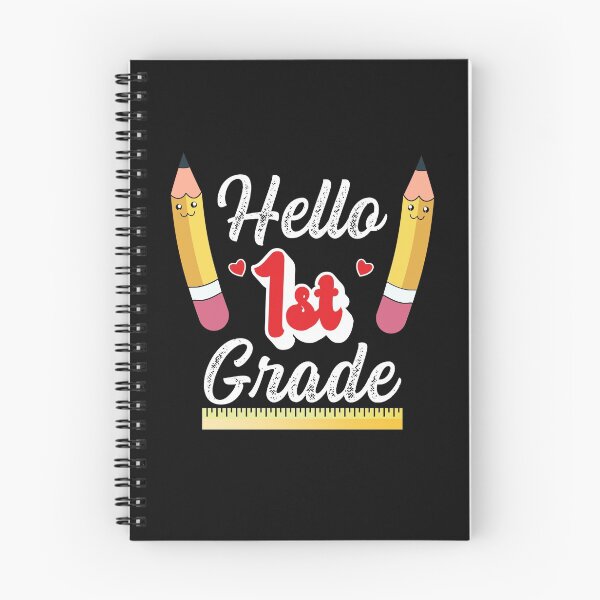 Item preview, Hello 1st Grade Back to School Design for Teacher or Kids designed and sold by ZzCorezZ.