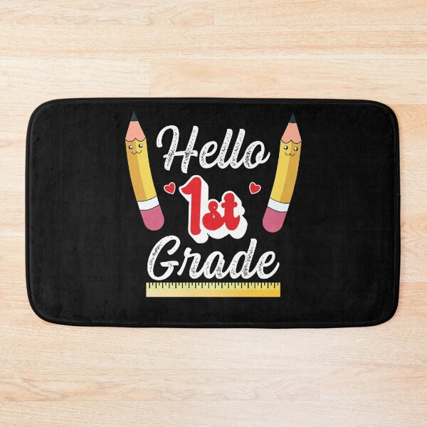 Item preview, Hello 1st Grade Back to School Design for Teacher or Kids designed and sold by ZzCorezZ.