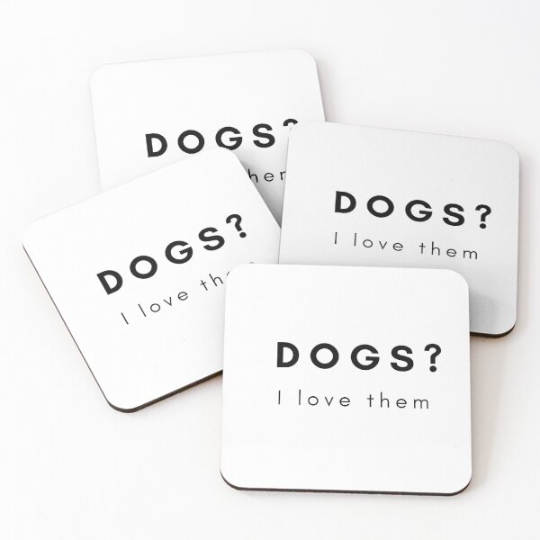 Item preview, Dogs? I love them  designed and sold by MjDrawings.