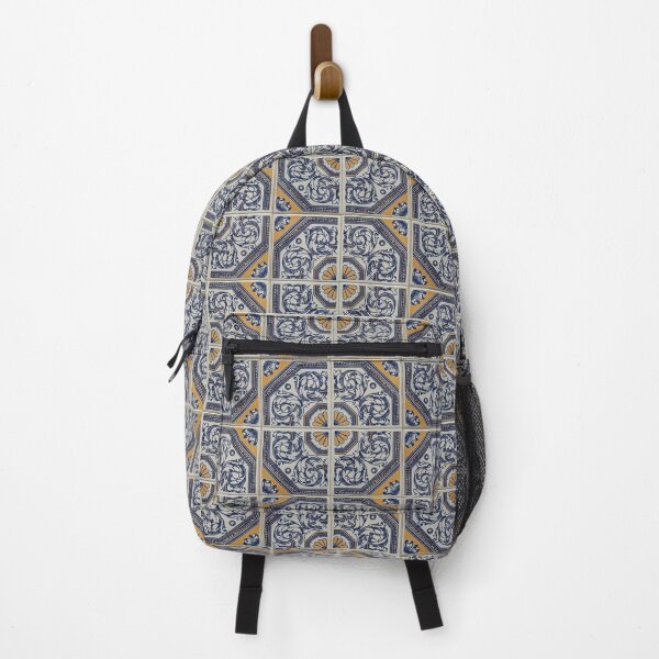 Item preview, Yellow and blue flower Portuguese tile/mosaic - Azulejo. designed and sold by SaltedFreckles.