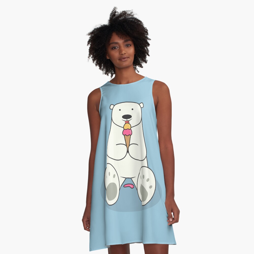 Item preview, A-Line Dress designed and sold by cartoonbeing.