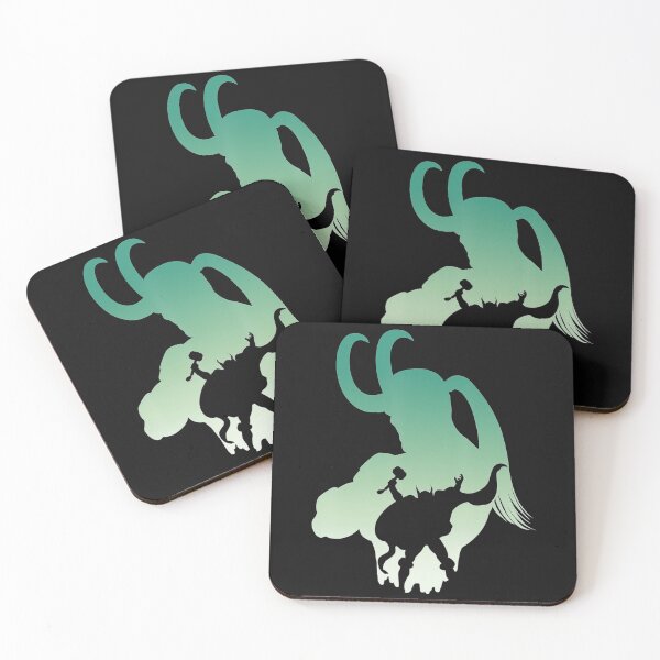 Item preview, Loki and hor Silhouette Brothers  designed and sold by CamiloAlba.