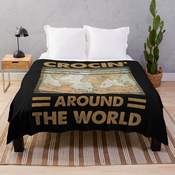 Item preview, Croin' Around The World Funny designed and sold by WilliamQuinnell.