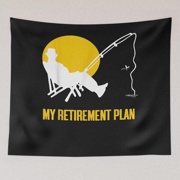 Item preview, My Fishing Retirement Plan - Fishing designed and sold by begin-again.