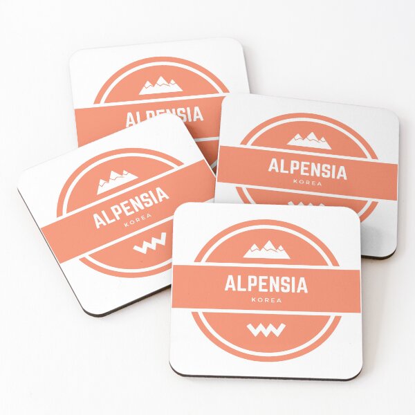Item preview, Alpensia in Pyeongchang in Korea Mountain Snowboard Ski Resort Vintage Logo designed and sold by Vintage-TM.