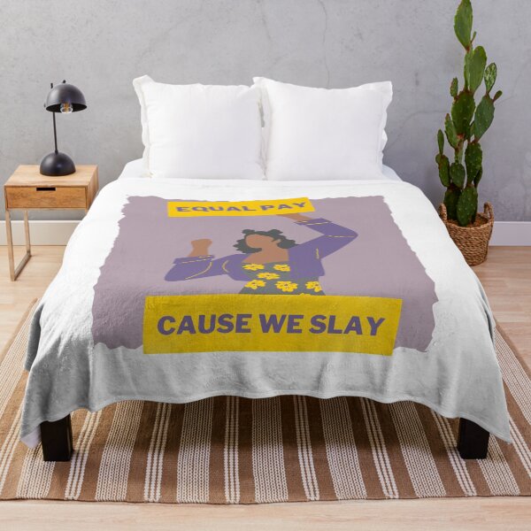 Item preview, Equal Pay Cause We Slay - Women's Rights Slogan designed and sold by Teetee94.