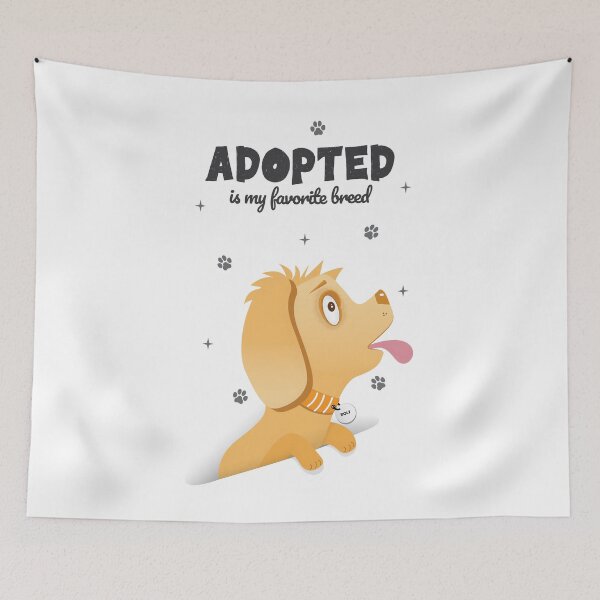Item preview, Adopted is my favorite breed designed and sold by sam0471.