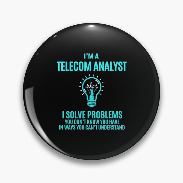 Item preview, Telecom Analyst T Shirt - I Solve Problems Gift Item Tee designed and sold by isalvatore.