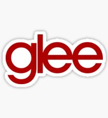Glee Logo Red Sticker