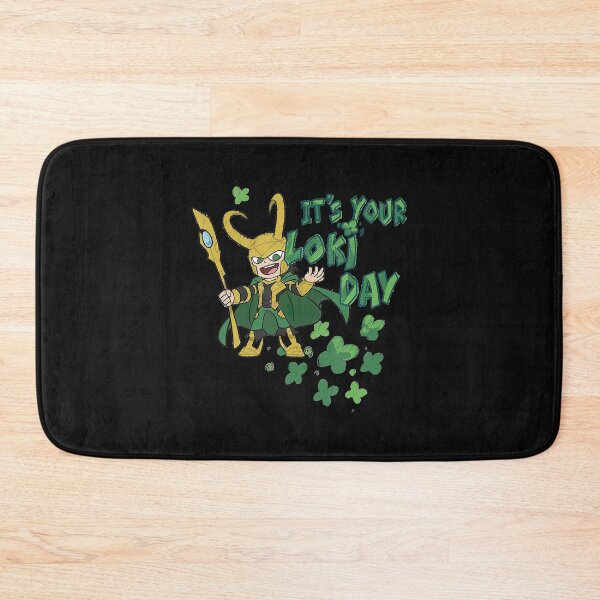 Item preview, Kawaii It's Your Loki Day Shamrocks St  designed and sold by CamiloAlba.