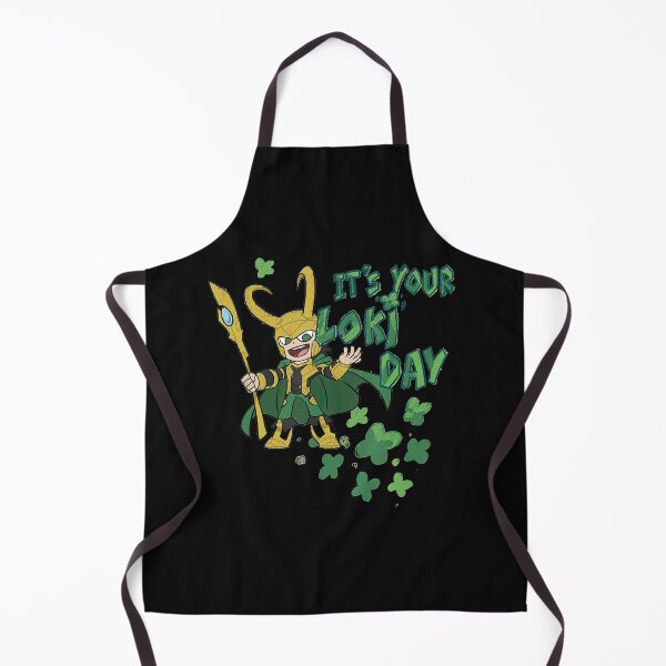 Item preview, Kawaii It's Your Loki Day Shamrocks St designed and sold by CamiloAlba.