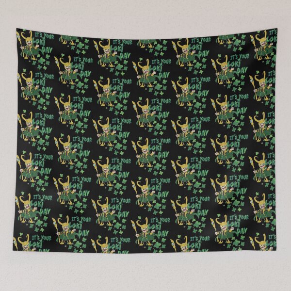 Item preview, Kawaii It's Your Loki Day Shamrocks St  designed and sold by CamiloAlba.