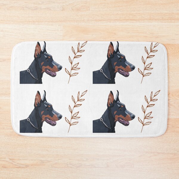 Artikelvorschau, Dobermann-Pinscher-Hundemuster entworfen und verkauft von Maful.