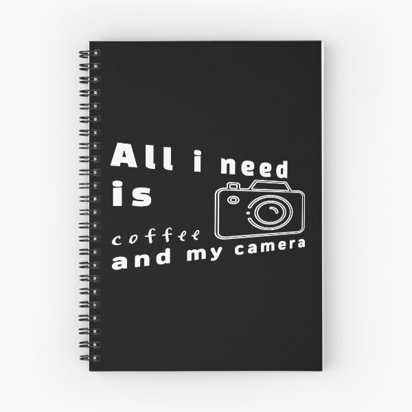 Item preview, All i need is coffee and my camera. designed and sold by Cherish8257.