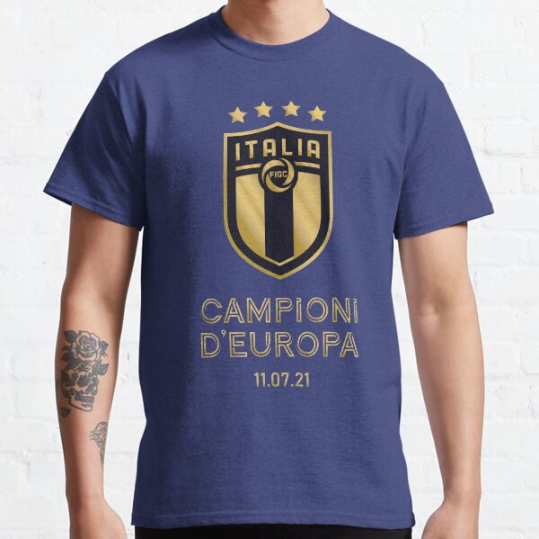 Italia Campioni D Europa Di Calcio 2021 Wembley T Shirt By Teeocracy Redbubble