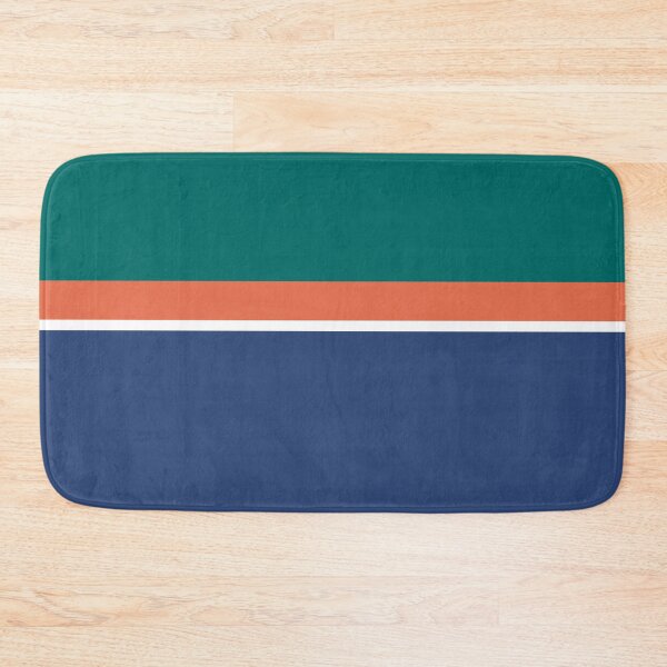 Aperçu de l'œuvre Lignes imprimées en bleu, vert et orange créée et vendue par BeatrisVeres.