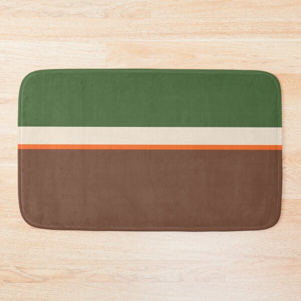 Aperçu de l'œuvre Lignes imprimées marron, vert et beige créée et vendue par BeatrisVeres.