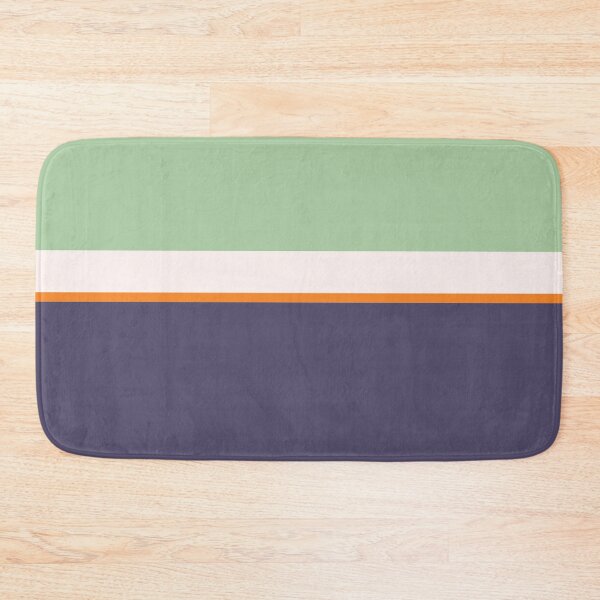 Aperçu de l'œuvre Lignes imprimées en bleu, vert et orange créée et vendue par BeatrisVeres.