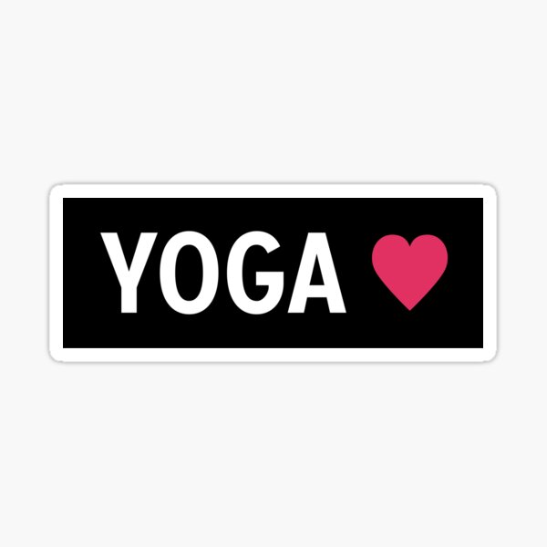 Yoga Sticker