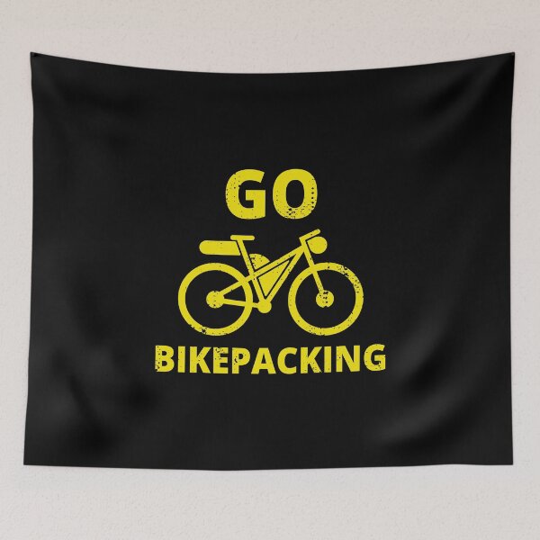 Item preview, Bikepacking Cyclists Gravel Bike Bicycle Funny designed and sold by CuteDesigns1.