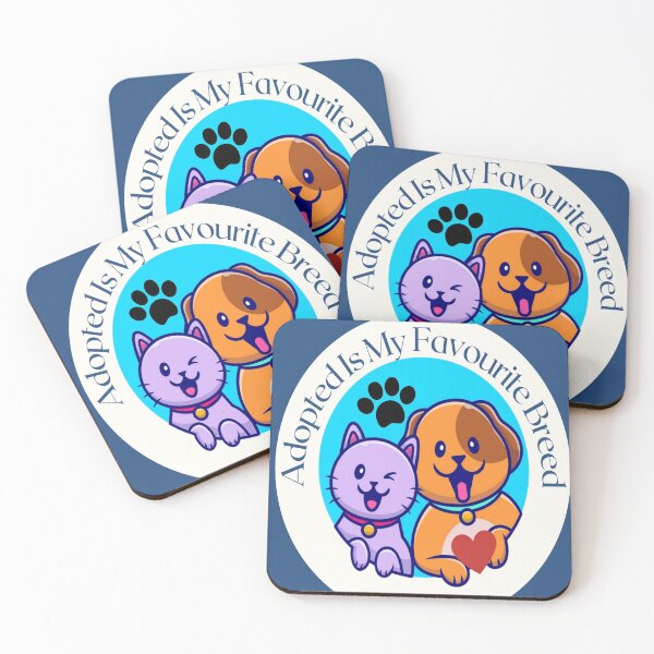 Item preview, Adopted Is My Favourite Breed  designed and sold by Nadith70.