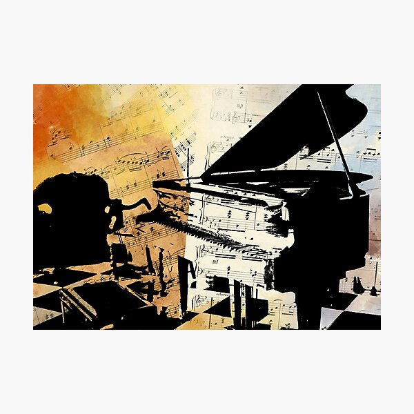 The Piano Room Photographic Print