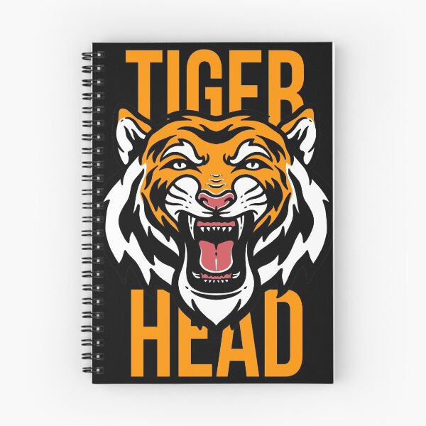 Item preview, Tiger Head Illustrations designed and sold by rukurustudio.
