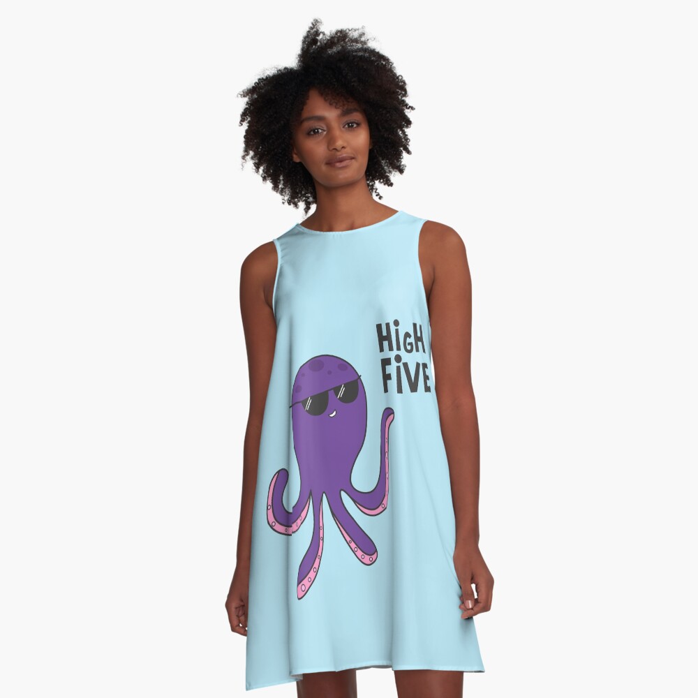 Item preview, A-Line Dress designed and sold by cartoonbeing.