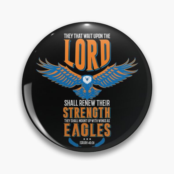Item preview, Isaiah 40 31 T-ShirtWings Like Eagles Isaiah 40 31 Christian Bible Verse designed and sold by Daisyshopp.