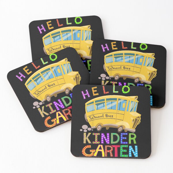Item preview, Kids First Day of Kindergarten Here I Come Back to School Bus designed and sold by linettemauso.