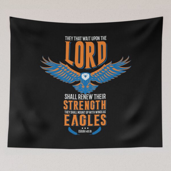 Item preview, Isaiah 40 31 T-ShirtWings Like Eagles Isaiah 40 31 Christian Bible Verse designed and sold by Daisyshopp.