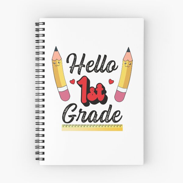Item preview, Hello 1st Grade Back to School Design for Teacher or Kids designed and sold by ZzCorezZ.