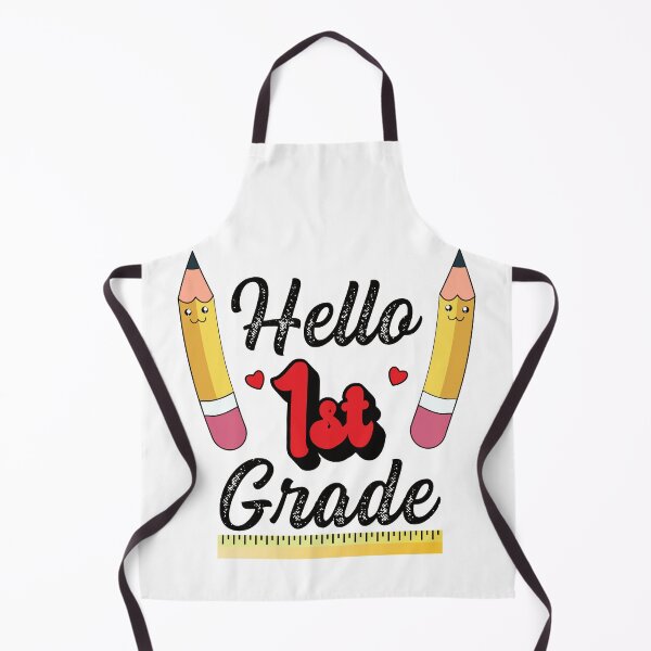 Item preview, Hello 1st Grade Back to School Design for Teacher or Kids designed and sold by ZzCorezZ.
