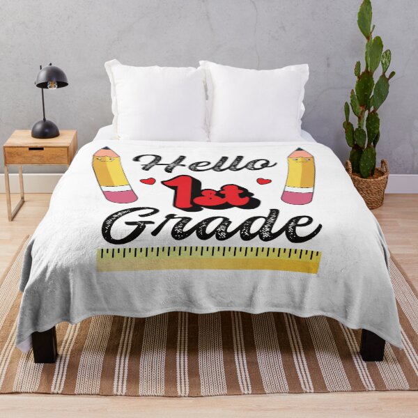 Item preview, Hello 1st Grade Back to School Design for Teacher or Kids designed and sold by ZzCorezZ.