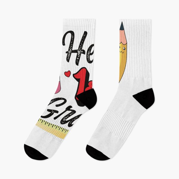 Item preview, Hello 1st Grade Back to School Design for Teacher or Kids designed and sold by ZzCorezZ.