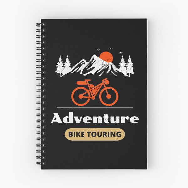 Item preview, Bikepacking Cyclists Gravel Bike Bicycle Mountains designed and sold by CuteDesigns1.
