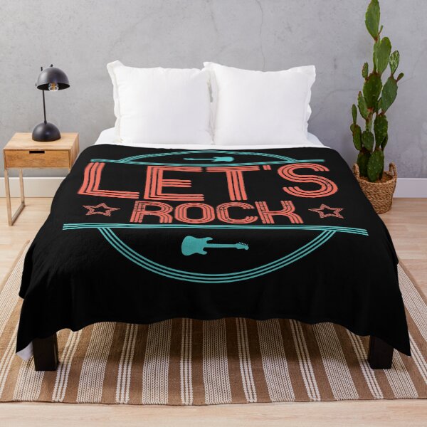 Item preview, Lets Rock Rock _ Roll Guitar Player Vintage Rock and Roll  designed and sold by linettemauso.