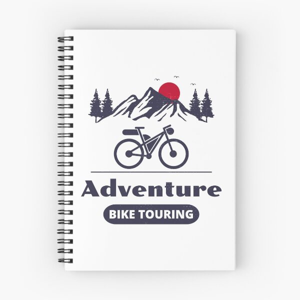 Item preview, Bikepacking Cyclists Gravel Bike Bicycle Mountains designed and sold by CuteDesigns1.