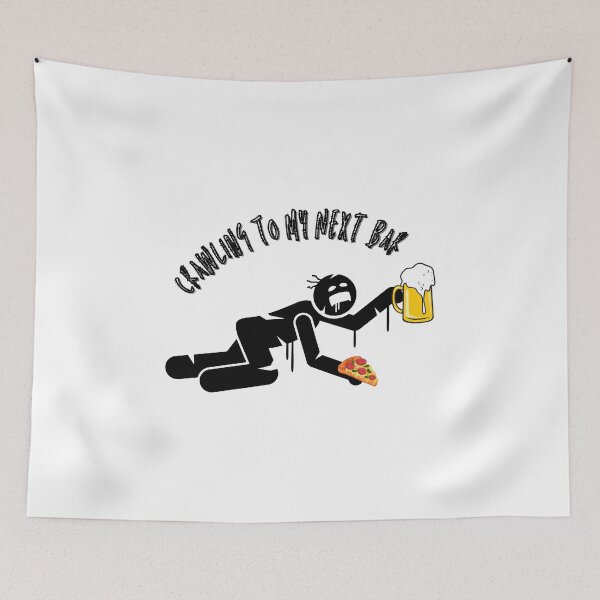 Item preview, PubCrawl | Crawling to my next Bar | Party Drinking Night designed and sold by Nikiolilalala.