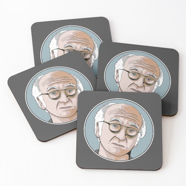 Item preview, Larry David designed and sold by blacksnowcomics.