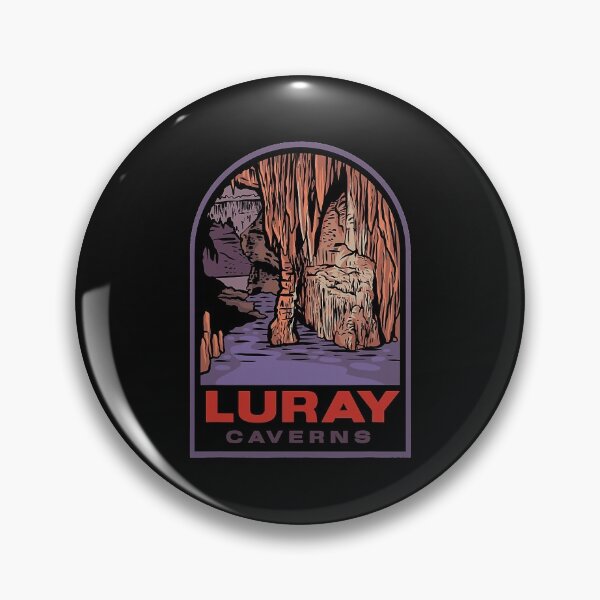 Artikelvorschau, Luray Caverns Virginia-Abzeichen entworfen und verkauft von linettemauso.