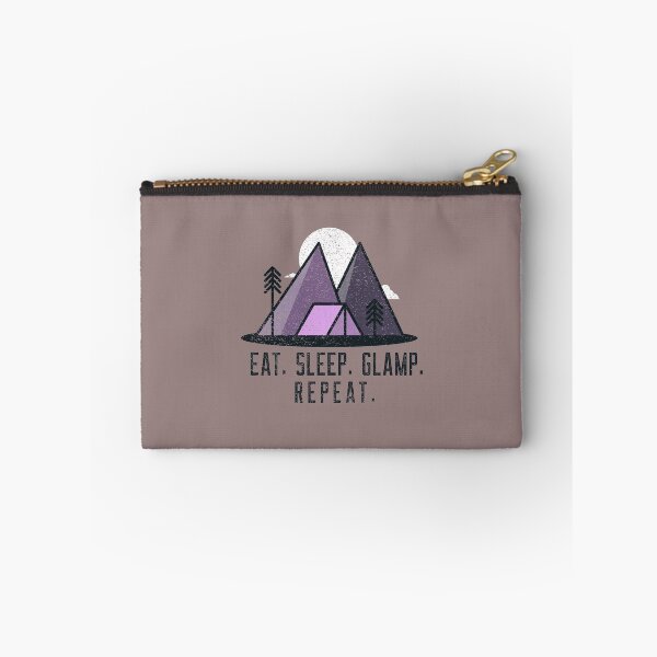Item preview, Eat Sleep Glamp Repeat designed and sold by CactusFamily.