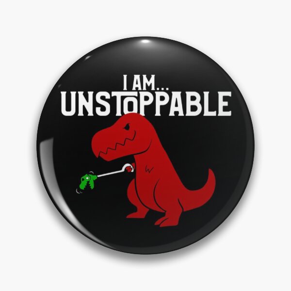 Item preview, I Am Unstoppable Trex T-ShirtCute & Funny I Am Unstoppable T-Rex Dinosaur Pun designed and sold by Daisyshopp.