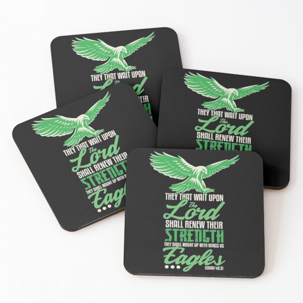 Item preview, Isaiah 40 31 T-ShirtWings like Eagles Isaiah 40 31 Christian Scripture  designed and sold by Daisyshopp.