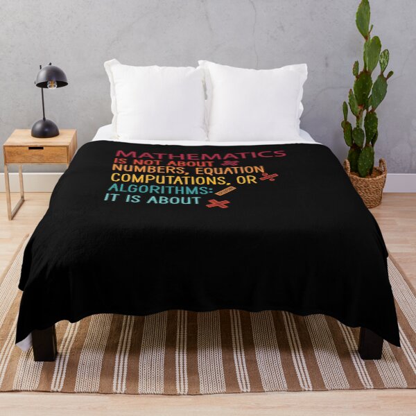Item preview, Mathematics is not about numbers, equation, computations, or algorithms: it is about funny gift  designed and sold by patroart.