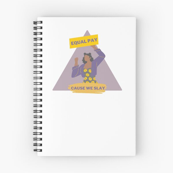 Item preview, Equal Pay Cause We Slay Triangle Design - Women's Rights Slogan designed and sold by Teetee94.